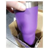 Beast 50 oz Tumbler Stainless Steel Vacuum Insulated Coffee Ice Cup Double Wall Travel Flask (Deep Purple) NO LID OR STRAW