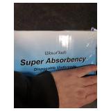 Wowflash Super Absorbency Disposable Diaper Pads for Baby, Puppy and Adults, Disposable Changing Underpads for Baby, 50 Count, 17 x 13