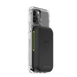 mophie Juice Pack Connect Compact - containing a Portable 5,000mAh Battery with Dual Purpose Stand - Made for Qi-Enabled Smartphones - Black