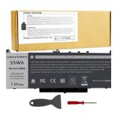 Fancy Buying J60J5 Laptop Battery for Dell Latitude E7270 P26S001 E7470 P61G001 Series Notebook R1V85 451-BBSX 451-BBSY 451-BBSU WYWJ2 MC34Y 0MC34Y 1W2Y2 242WD PDNM2 [7.6V 55WH 4Cell]