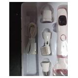 Electric Razors for Women, Bikini Trimmer 4 in 1 Lady Shaver, Wet/Dry Cordless Hair Remover for Nose Hair Face Eyebrow Arms Legs Armpit Underarm Pubic Area Electric Grooming Set LED Display