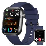 Smart Watch for Men Women, 1.83 Fitness Watch (Answer/Make Call), Smartwatch with Heart Rate/Blood Pressure, Sleep Tracker, Pedometer, 120+ Sport Modes,IP68 Waterproof Fitness Tracker for Android IOS