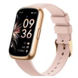 Health Fitness Tracker for Women Men: 24H Heart Rate Monitor Activity Trackers Blood Oxygen Sleep Step Calorie Tracking 5ATM Waterproof Fitness Smart Watches for Woman Compatible with iPhone Android