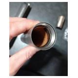 ASHCUBES Cigar Tube Metal Waterproof Cigar Holder Aluminum Air Tight Cigar Case Tube