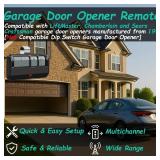 2 Replacement for Liftmaster Chamberlain Sears Craftsman 893MAX Garage Door Opener Remote 2 Pack