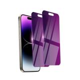 Ifaeveus 2 Pack Privacy Screen Protector for iPhone 14 Pro Max Tempered Glass 6.7inch Private Saver Anti-Spy Anti-Blue Light Eye Protection Anti-Scratch Full Coverage