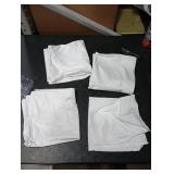 4 Pack Waterproof Down Feather Proof Pillow Protectors with Zipper 20x20 Zippered Pillow Covers for Square Throw Pillow