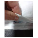 4 Pack Waterproof Down Feather Proof Pillow Protectors with Zipper 20x20 Zippered Pillow Covers for Square Throw Pillow