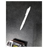 Pilot G2 Premium Gel Roller Pens, Edge White Pen, Sensory Writing Experience, Fine Point 0.7 mm, 11 ct Box - Ideal for School, Journaling & Office Writing