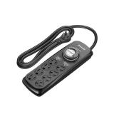 DEWENWILS Mechanical Timer Power Strip with 8 Outlets, 6FT Power Cord & Flat Plug, Overload Protection Mechanical Timer, Outlet Timer Indoor for Tanks, Aquarium, Grow Lights, Reptile Light, UL Listed