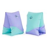 Swimways Soft Swimmies Toddler Floaties, Learn-to-Swim Inflatable Pool Floats & Arm Floaties, Swimming Pool Accessories for Kids Aged 3-5, Purple