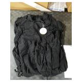 Anrabess Black Ruffled Sleeveless Dress XL