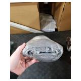 OLANLY Bathroom Rugs Sets 3 Piece, Soft Absorbent Microfiber Bath Mats and U-Shaped Contour Toilet Rug, Home Decor Accessories, Non-Slip, Bath Mat Set for Bathroom (30x20+24x16+24x20, Dark Grey)