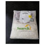 SearchI Dining Room Chair Covers Set of 4, Stretch Jacquard Parsons Chair Slipcovers Super Fit Removable Washable Kitchen Chair Protector Cover for Dining Room, Hotel, Ceremony (Cream)