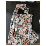 Prinbara Womens One Shoulder Floral Bodycon Maxi Dress 2025 Summer High Split Cocktail Party Wedding Guest Long Prom Dresses Multi Floral Large