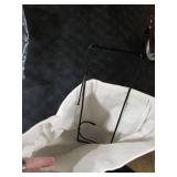 Bedside Caddy Organizer/Bedside Hanging Storage Bag Multi-Function Caddy for Bunk bed Hospital Beds Dorm Bed Rails, Holders Books Glasses Phones Magazine(White)