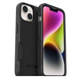 OtterBox iPhone 14 & iPhone 13 Commuter Series Case - BLACK , slim & tough, pocket-friendly, with port protection