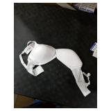 Hanes womens Oh So Light Foam Comfortflex Fit Wirefree Mhg521 Bra, White, Large US