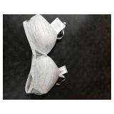 Hanes womens Oh So Light Foam Comfortflex Fit Wirefree Mhg521 Bra, Coolest Grey Heather Print, Medium US