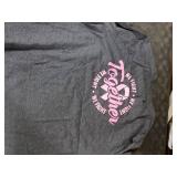 Breast Cancer Awareness Shirt Women Breast Cancer Survivor Shirts Pink Ribbon We Fight Together Warrior Short Sleeve Top 2XL