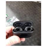 Clip On Earbuds, Wireless Bluetooth 5.3 Lightweight Comfort Bone Conduction Open Ear Headphones with LED Digital Display Charging Case Sport Built-in Mic IPX7 Waterproof for Running Fitness, Black