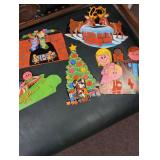 MCM Christmas Eve Wall Scene Die Cut Decoration Set