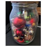 Nutcracker Christmas Mason Jar Display