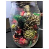 Nutcracker Christmas Mason Jar Display