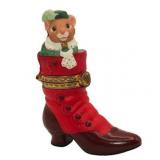 Hallmark Ornament 2000 Fashion Afoot #1 - hinged