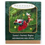 Santa s Journey Begins 2000 Hallmark Miniature Ornament QXM6004