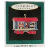 1994 Stock Car (Noel R.R.) Hallmark Keepsake Christmas Tree Ornament - QXM511-3