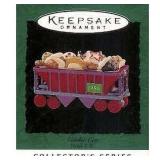 Hallmark Keepsake Ornament Cookie Car Miniature Noel Railroad 1996