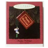 Hallmark Keepsake Ornament Happy Holidays Photo Holder 1995