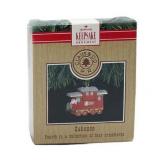 Hallmark Ornament: 1991 Claus & Co R.R. Caboose | XPR9733