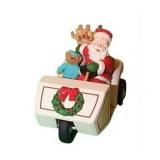 1999 Santa s Golf Cart (Here Comes Santa) Hallmark Keepsake Christmas Tree Ornament - QX6337