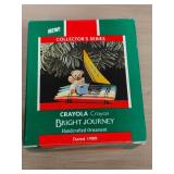 1989 Crayola Bright Journey Christmas Ornament
