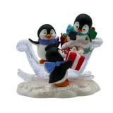 Hallmark Keepsake Ornament Present Packing Penguins 2014