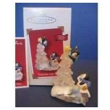 topping the tree  christmas ornament