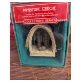 1985 Hallmark Miniature Creche Christmas Ornament