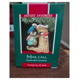 Hallmark Mail Call Raccoon Ornament by Ed Seale