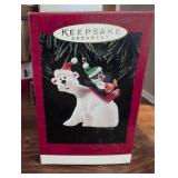1995 Hallmark Polar Coaster Christmas Ornament