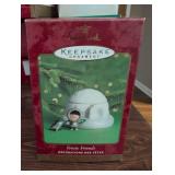 Hallmark Frosty Friends Miniature Ornament Set 2000