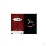 Hallmark Collectors Club Member Exclusive Miniature Rocking Horse 2001 Christmas Ornament