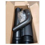 Zipcase Gutter Cleaning Kit - 9.25 ft Safe, with 360° Adjustable Nozzle, Ground-Level Leaf Blower Gutter Attachment Compatible with EGO 530CFM / 580CFM / 575CFM / 650CFM/ 615CFM/LBX6000 Leaf Blowers