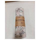 Poyday Paper Towels Washable Roll: 25Pack Cotton Cloth Paper Towels 11.8x11.8In Absorbent Soft Flannel Paperless Towels Alternative for Kitchen Reusable Napkins Zero Waste (Flower, Large)