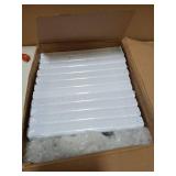 Redbaker 24 Pcs Picture Frames Bulk 5 x 7 Inch Simple Designed Modern White Photo Frames for Pictures with Resin Glass for Wall Mount Tabletop Display Home Office Hotel Decoration