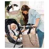 LOVEVOOK Diaper Bag Tote, Puffer Baby Diaper Bag with Insulated Pocket,15.6inch Travel Diaper Tote with Pacifier Case and Changing Pad