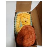 MIULEE Decorative Throw Pillow Covers 18x18 Inch Set of 4, Vibrant Cushion Covers Vintage Retro Home Decor, Mix and Match Color Clash Design for Sofa Couch Bed Living Room Yellow Rust Green