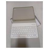 kenke for iPad Air 11 Inch M3/M2 (2025/2024), iPad Air 5/4th Gen (2022/2020) 10.9 Inch Case with Keyboard, Detachable Wireless Bluetooth Keyboard Cover with Left Side Pencil Holder (Gray)