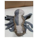CultOfMoon Dog Spider Costume, Grey, XS - XL (Back Length 30cm/ 11.8inch, Chest Girth 42-60cm/ 16.5-23.2inch, Neck 28-42cm/ 11-16.5inch), Halloween, Spider, Pet Costumes